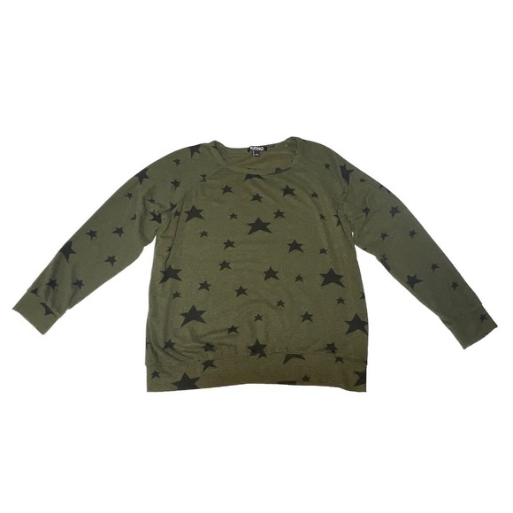 Buffalo David‎ Bitton Women's Size L Pullover Sweater  Green Long Sleeve Viscose - Picture 1 of 6